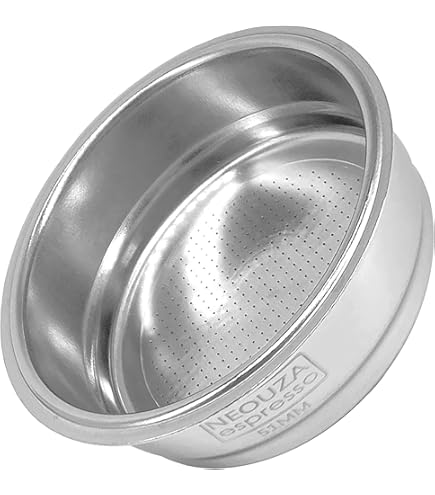 Amazon｜58mm 用ボトムレスポルタフィルター、ステンレススチール 2 耳